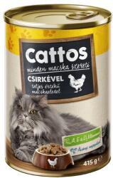 Cattos macskakonzerv csirkés 415 g
