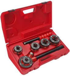 Virax Kézi Racsnis Menetvágó, Bspt Jobbos 3/8" - 1/2" - 3/4" - 1" - 1, 1/4" Vágófejekkel (136301) (virax136301)