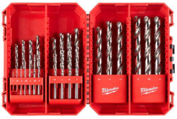 Milwaukee THUNDERWEB HSS-G DIN 338 fémfúrószár hengeres befogással 1-10mm 19 részes (4932493869) - megatool