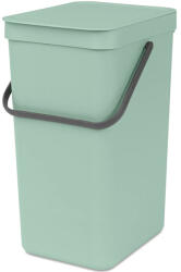 Brabantia Sort & Go szemetes felnyitható fedéllel, fogantyúval - jáde zöld 16L (211867)