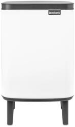 Brabantia Bo Waste Bin Hi szemetes felnyitható fedéllel, lábakkal - fehér 7L (227165)