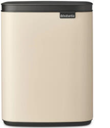 Brabantia Bo Waste Bin szemetes felnyitható fedéllel, fali/álló - világos bézs 7L (234101)