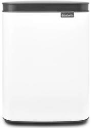 Brabantia Bo Waste Bin szemetes felnyitható fedéllel, fali/álló - fehér 4L (222344)