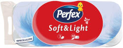 Perfex Soft&Light WC papír - 3 rétegű, 10 tekercs