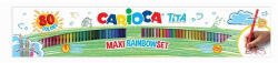 CARIOCA Creion Color 80 Culori Carioca 42890 (42890)
