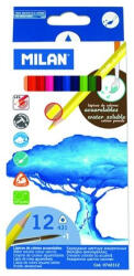MILAN Set 12 creioane colorate Acuarela Milan 0742312 (0742312)