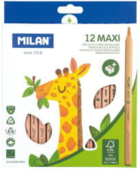 MILAN Creioane colorate Maxi FSC MILAN 07226212FSC, 12 culori (07226212FSC)