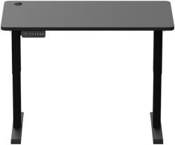 LVN System Elektromosan állítható magasságú íróasztal iskolakezdéshez, ülő-/állómunkához 120x60cm fekete LVN System Control (LV9905)