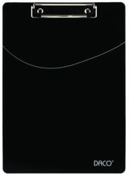 Daco Clipboard simplu A4 din plastic DACO CL12N, Negru (CL12N)