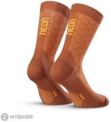 Neon 3D zokni, tégla narancs (M (41-43))