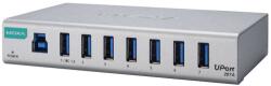 MOXA Hub USB Moxa UPORT 207A, 7 x USB 3.2 Gen 1, 1.2 m, Gray (UPORT 207A)
