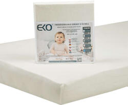 Eko Bézs Jersey Gumi Lepedő - 120x60 cm