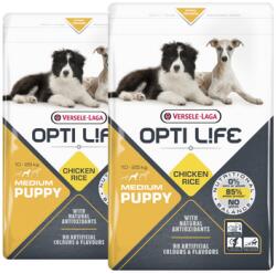 Versele-Laga Puppy Medium közepes méretű kölyökkutyáknak szárnyas 2 x 12, 5 kg