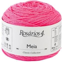 Rosários 4 Meia 34 Neon Pink Kötőfonal (7081603401)