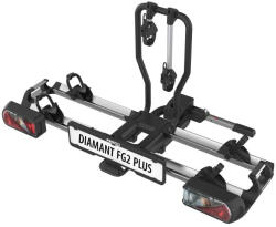  Pro-USER Diamant FG2 PLUS kerékpártartó - Prémium megoldás nagy hátsó ajtós autókhoz és E-Bike-okhoz (TK91763)