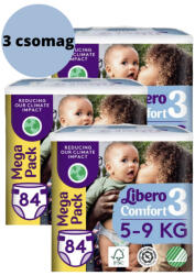 Libero Comfort 3 5-9 kg 252db MEGA (3 csomag)