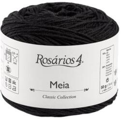 Rosários 4 Meia 11 Black Kötőfonal (7081601101)