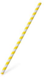 WIMEX Pai de hârtie Spiral galben `JUMBO` Ø8mm x 25cm [100 buc]