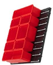 Qbrick System Műanyag boxkészlet rendezőkhöz PRO 8db
