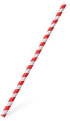 WIMEX Paie de hârtie Spiral roșu `JUMBO` Ø8mm x 25cm [100 buc]