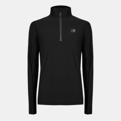 Karrimor Мъжко горнище с цип Karrimor Long Sleeve 1/4 Zip Top Mens - Black