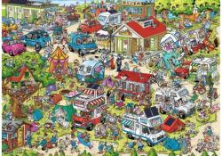 Ravensburger 12000721 - Holiday Resort 1 - The Campsite - 1000 db-os puzzle