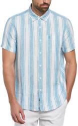 Original Penguin Men's Short-Sleeve Striped Shirt - Blue Moon