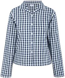 Linea Пижама Linea Women's Boxy Relaxed Fit Long Sleeve Pyjama Top - Navy/White