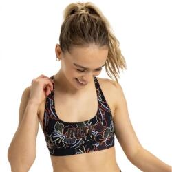 Roxy Activelette Pt bikini top - Black (Anthracite Athletic Hibiscus)