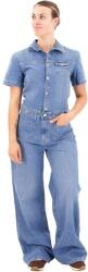 PEPE JEANS Гащеризон Pepe jeans Evelyn short sleeve jumpsuit - Blue (Denim)