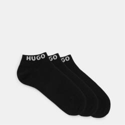 Hugo Чорапи Hugo Three Pack Logo Cuff Ankle Socks - Black