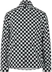 OFF WHITE Риза с дълъг ръкав OFF WHITE Men's Check Skate Long Sleeve Shirt - Black White