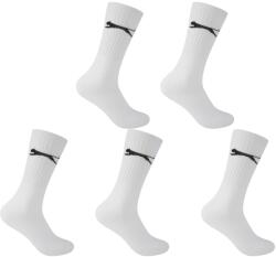 Slazenger Мъжки чорапи Slazenger 5 Pack Crew Socks Mens Size 7-11 - White