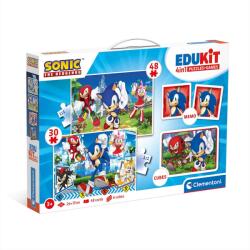 Clementoni Edukit 4 az 1-ben játékcsomag - Sonic, a sündisznó (18318)