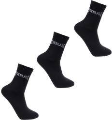 Everlast Юношески чорапи Everlast 3 Pack Crew Socks Junior - Black