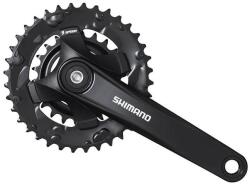 Shimano Altus FC-MT101-2 négyszögtengelyes MTB hajtómű 22-36T, 170 mm, 2x9s, alu, fekete, OEM kiszerelés