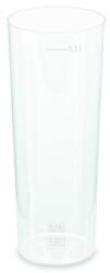 WIMEX Újrahasználható (PP) Longdrink csésze Ø59mm 2cl/0.3L [10 db]