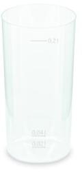 WIMEX Újrahasználható (PP) Longdrink csésze Ø56mm 2cl/0.2L [10 db]