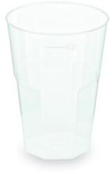 WIMEX Visszaváltható csésze (PP) újrafelhasználható extra erős koktél Ø70mm 0, 2L [12 db]