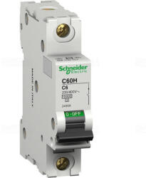 Schneider Electric Multi9 C60H kismegszakító 1P 6A B 10kA RÉGI TÍPUS 24699 Schneider - Készlet erejéig! ! ! (24699)