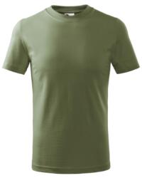 MALFINI Basic gyerekpóló, khaki színű