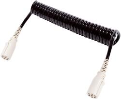 Philips Cablu spiralat electric remorca, 7 pini, tip S, 3.5m, 24V, 7P 24V, QS6 (D252-41-035-1003)
