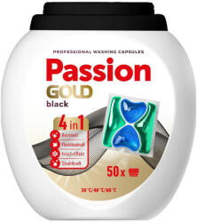 Passion Gold 4 az 1-ben folyékony mosókapszula Black (50 db) (4262466441025)
