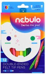 Nebulo filctoll kétvégű 12 db (NFT-2X-12)