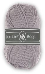DURABLE Soqs 421 Lavender Gray - fakó lilás szürke gyapjú zoknifonal