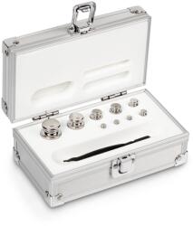 KERN súlykészlet precíziós mérlegekhez 1 g - 100 g alumínium dobozban, OIML F1 súlyosztály (324-036)