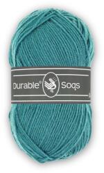 DURABLE Soqs 418 Caribbean Sea - türkiz gyapjú zoknifonal