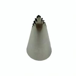  Fodor habzsák díszítőcső- 1 darab, 4 cm