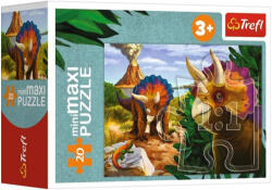 Trefl Dinosaurusok minimaxi Puzzle 20 db-os Triceratops Trefl (21139)