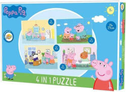 Nickelodeon Peppa malac Fun puzzle 4 az 1-ben Nr2 (28060)